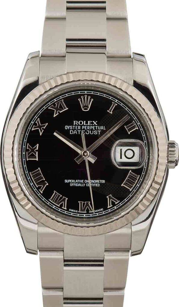 Rolex Datejust 116234 Black Dial ELS Fashion TV