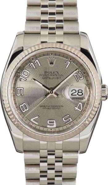 Rolex Datejust 116234 Silver Dial ELS Fashion TV