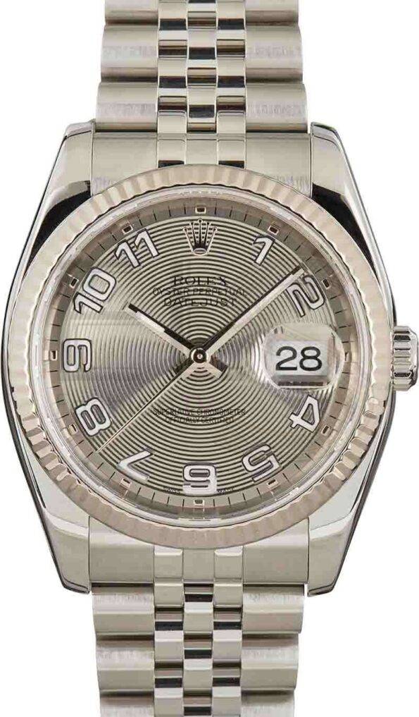 Rolex Datejust 116234 Silver Dial ELS Fashion TV