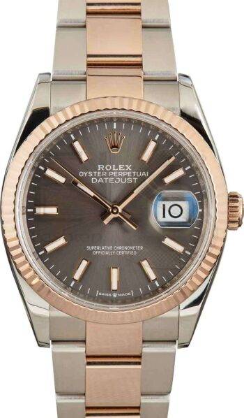 Rolex Datejust 126231 Stainless Steel & 18k Everose Gold ELS Fashion TV