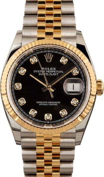 Rolex Datejust 126233 Black Diamond Dial ELS Fashion TV