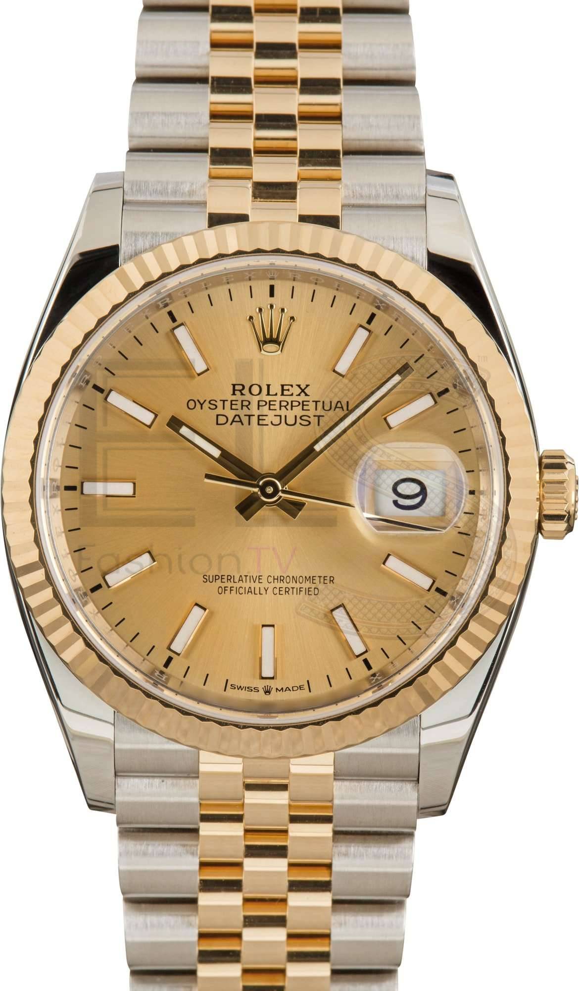 Rolex Datejust 126233 Champagne Dial