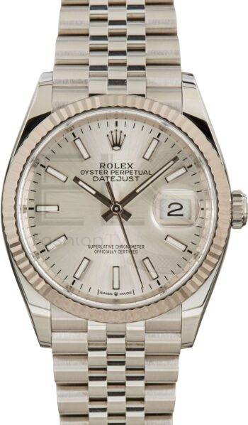 Rolex Datejust 126234 Silver Dial ELS Fashion TV