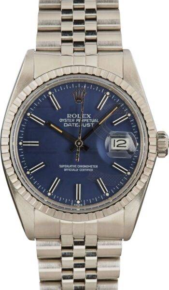 Rolex Datejust 16000 Blue Dial ELS Fashion TV