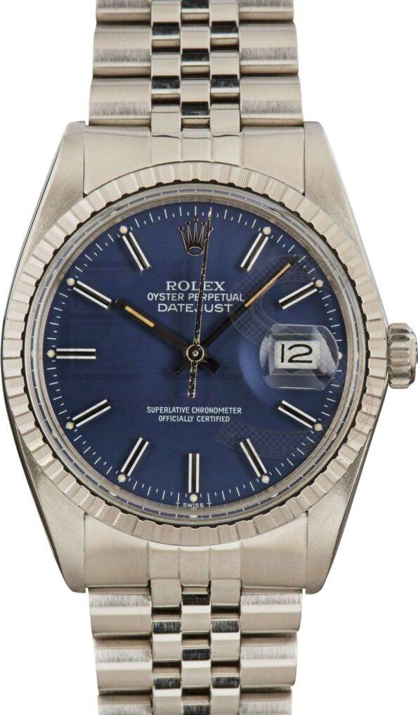 Rolex Datejust 16000 Blue Dial ELS Fashion TV