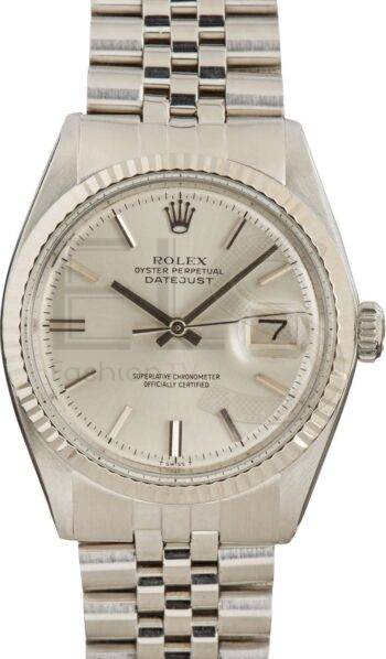 Rolex Datejust 1601 Silver Dial ELS Fashion TV