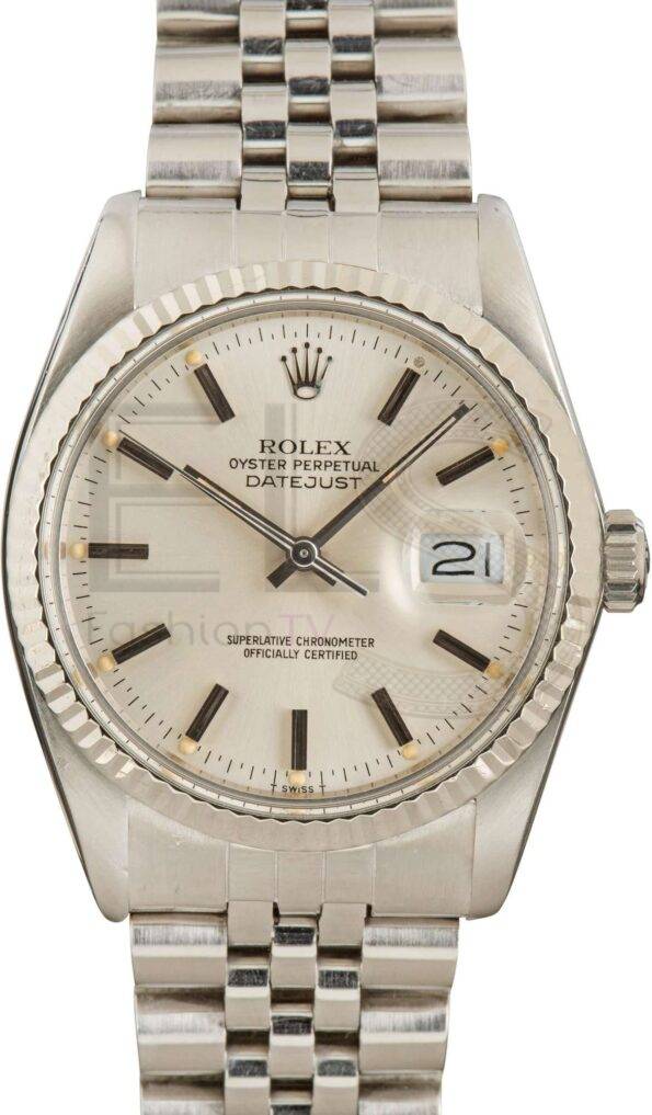 Rolex Datejust 16014 Silver Index Dial ELS Fashion TV