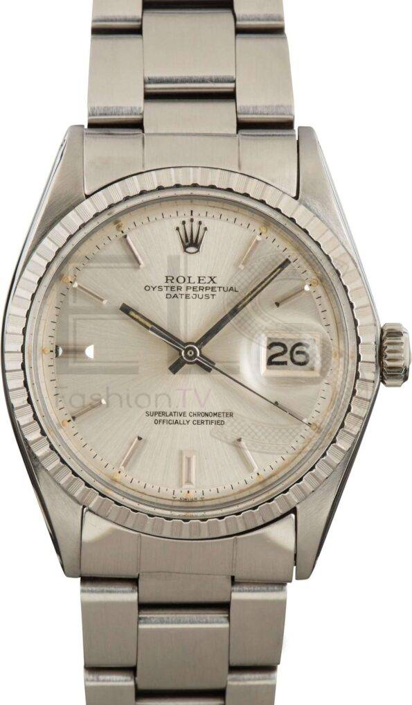 Rolex Datejust 1603 Silver ELS Fashion TV