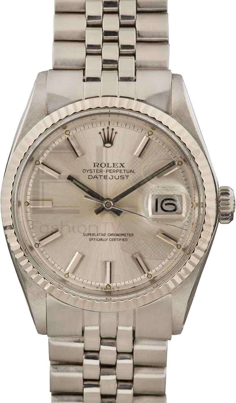 Rolex Datejust 1603 Silver Index Dial ELS Fashion TV