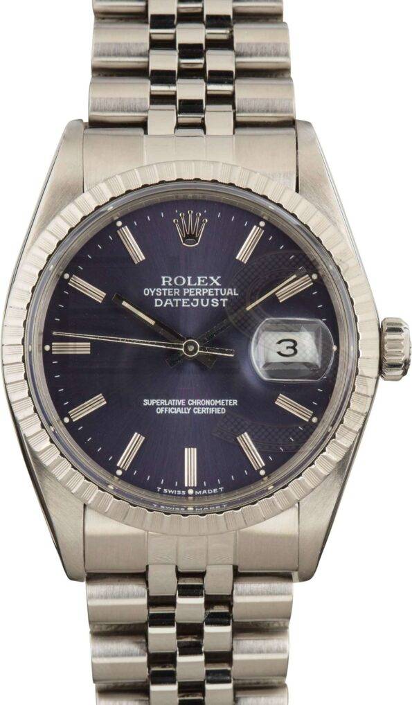 Rolex Datejust 16030 Blue Dial ELS Fashion TV