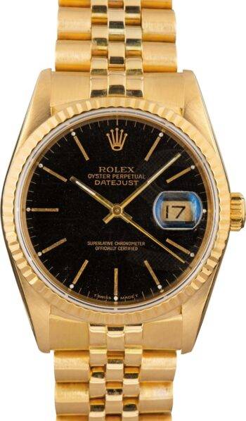Rolex Datejust 16238 Yellow Gold Jubilee ELS Fashion TV