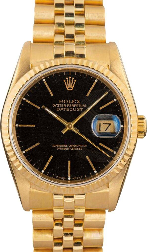 Rolex Datejust 16238 Yellow Gold Jubilee ELS Fashion TV