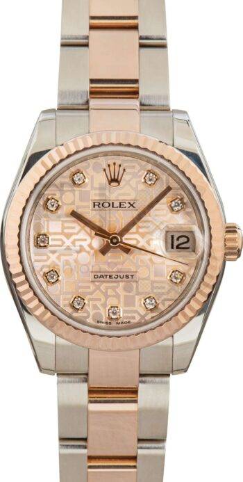 Rolex Datejust 178271 Everose ELS Fashion TV