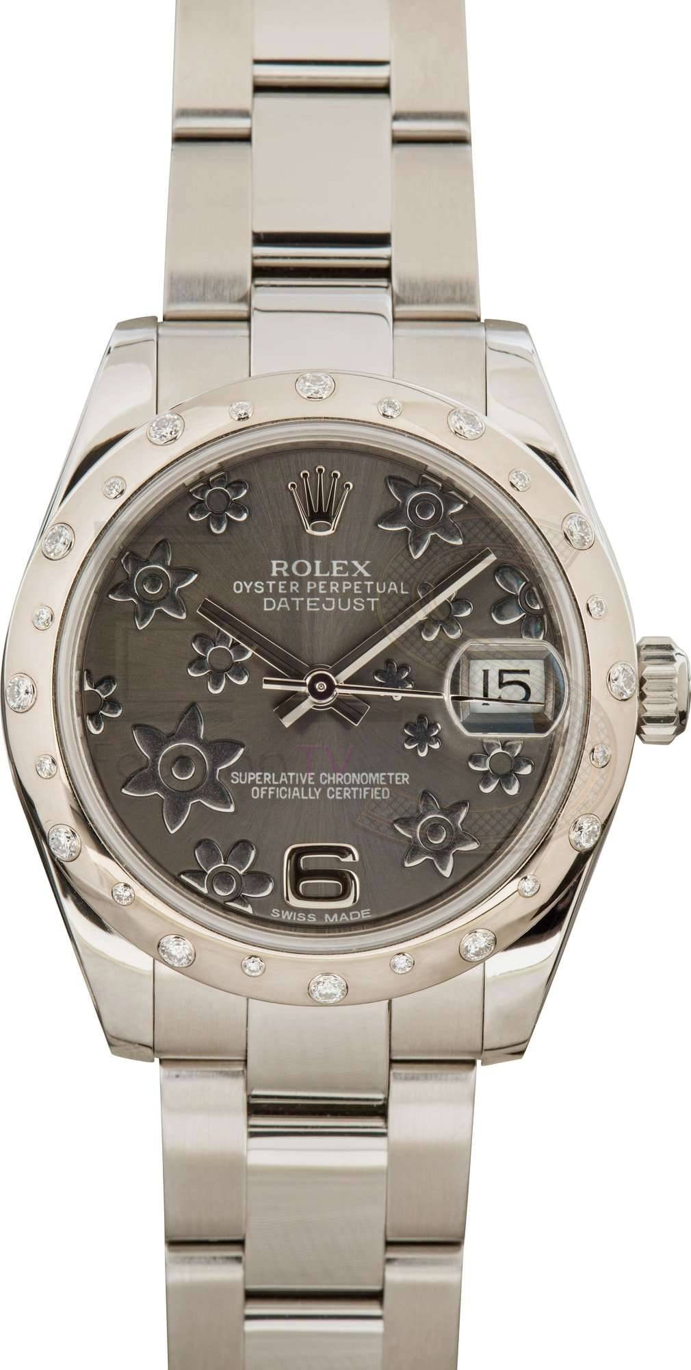 Rolex Datejust 178344 Diamond 31MM Rolex Datejust 178344 Diamond 31MM ELS Fashion TV