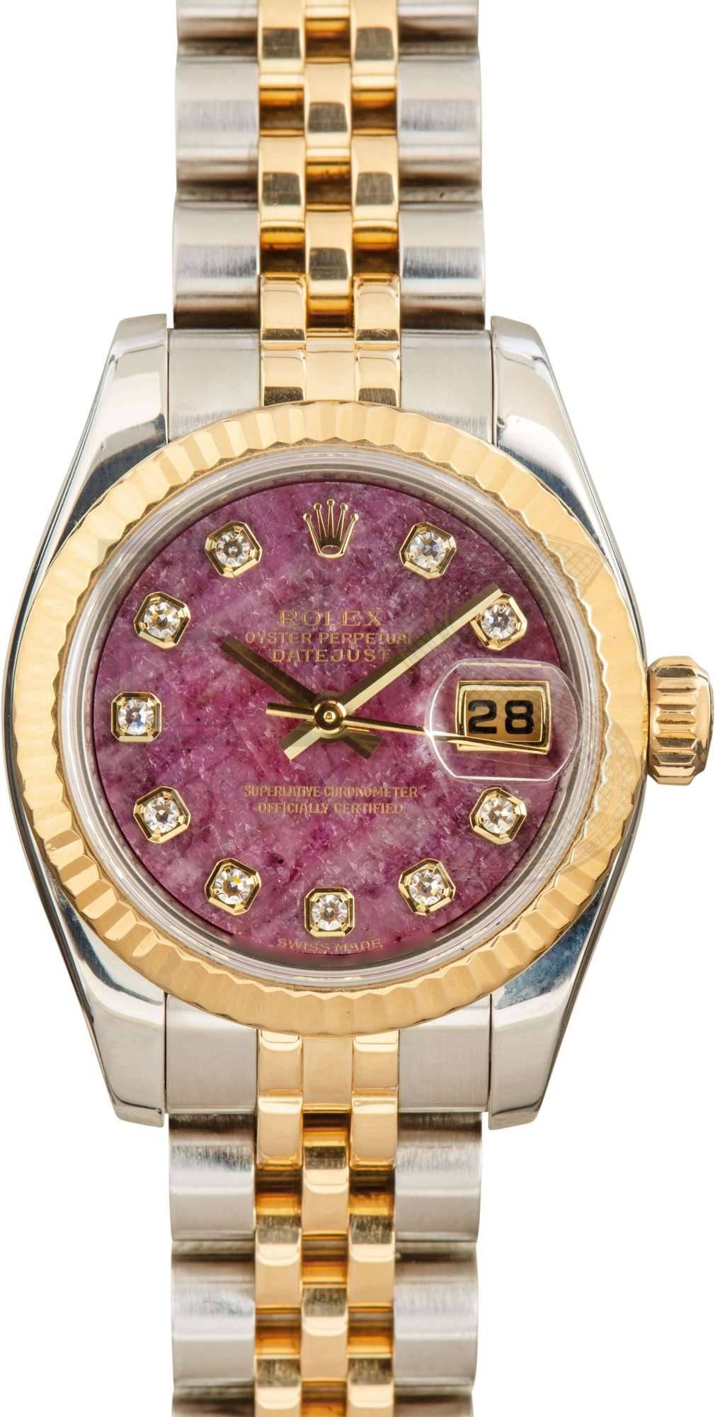 Rolex Datejust 179173 Diamond Dial Rolex Datejust 179173 Diamond Dial ELS Fashion TV