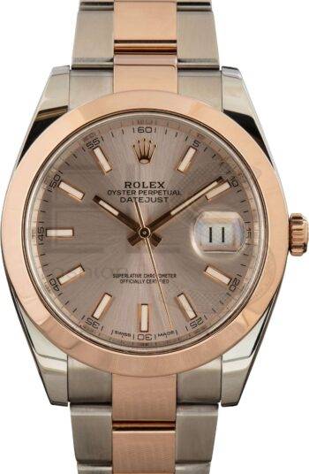 Rolex Datejust 41 Ref 126301 Everose ELS Fashion TV
