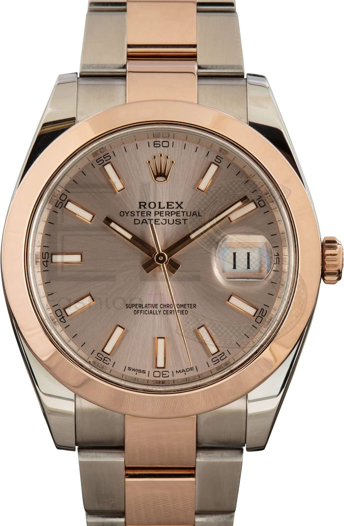 Rolex Datejust 41 Ref 126301 Everose ELS Fashion TV