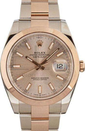 Rolex Datejust 41 Ref 126301 Steel & 18k Everose Gold ELS Fashion TV