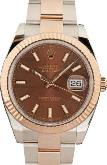 Rolex Datejust 41 Ref 126331 Chocolate Dial ELS Fashion TV
