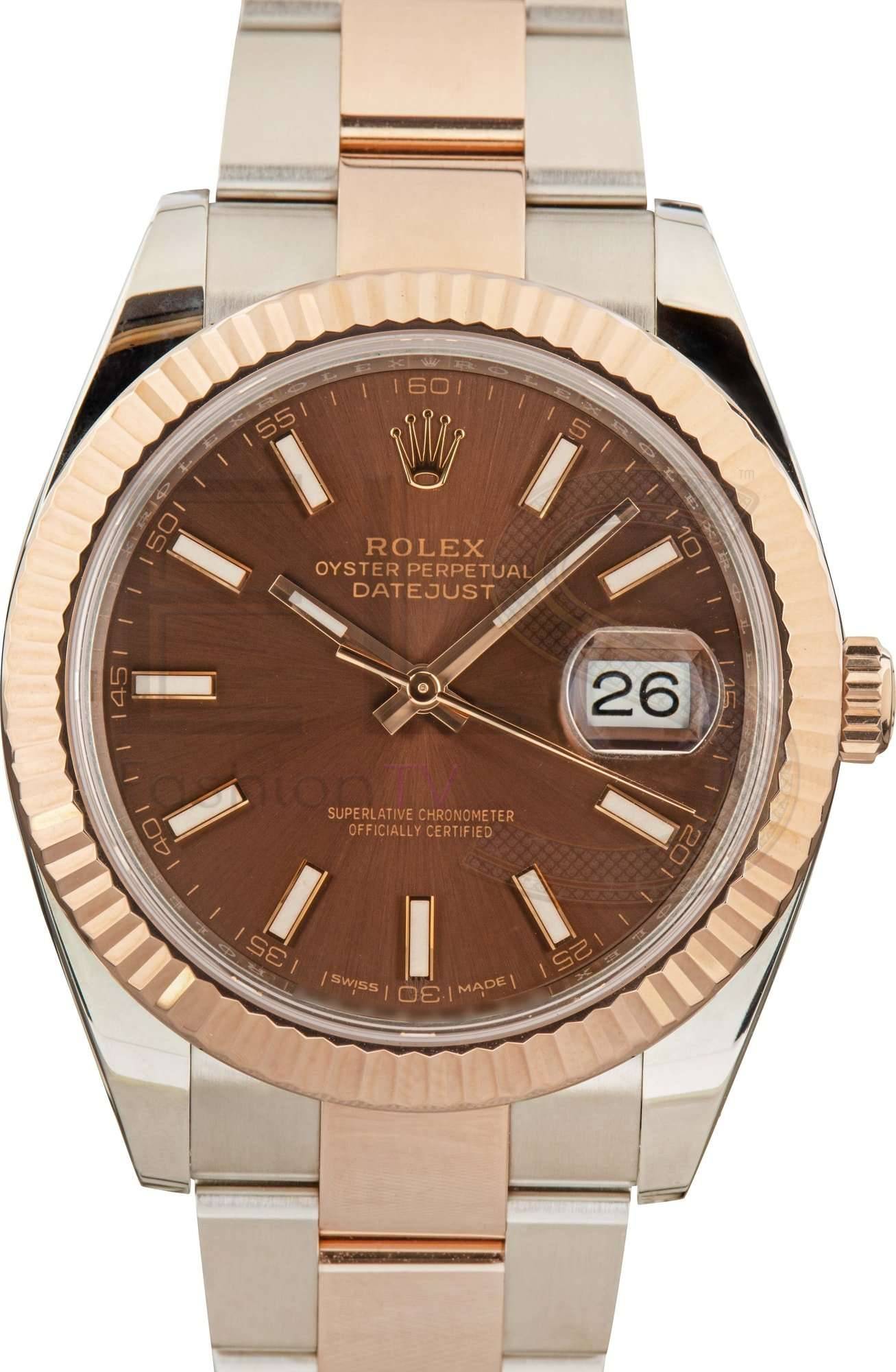 Rolex Datejust 41 Ref 126331 Chocolate Dial