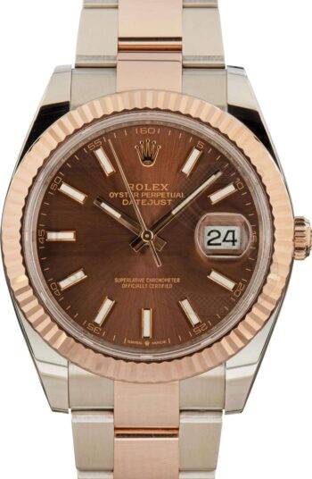 Rolex Datejust 41 ref 126331 Steel & 18k Everose Gold ELS Fashion TV