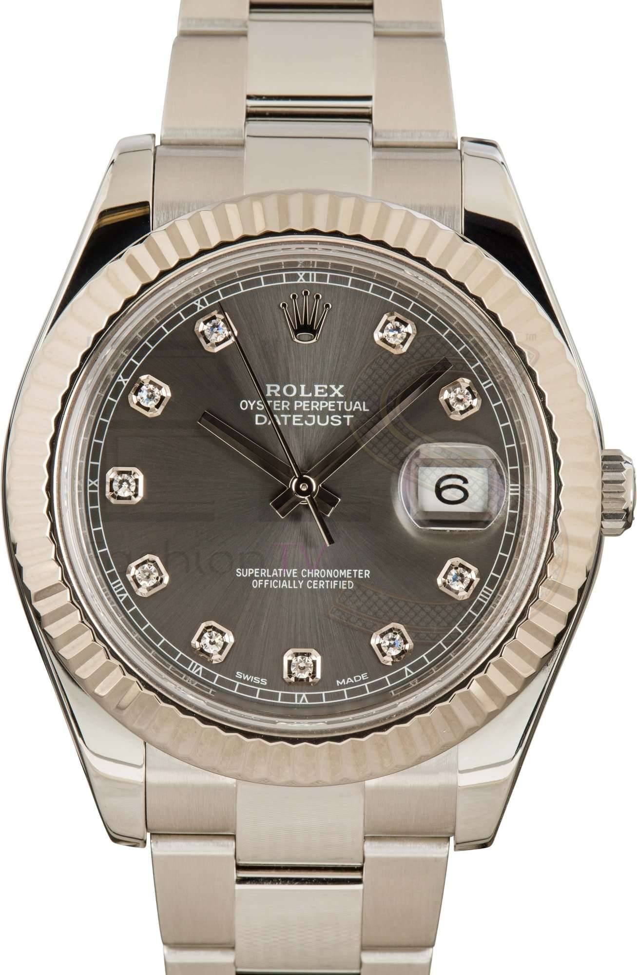 Rolex Datejust II Ref 116334 Stainless Steel ELS Fashion TV