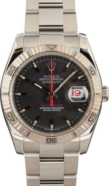 Rolex Datejust Thunderbird 116264 Black Dial ELS Fashion TV