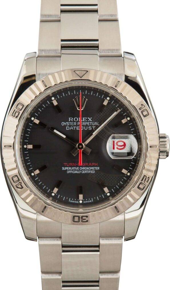 Rolex Datejust Thunderbird 116264 Black Dial ELS Fashion TV