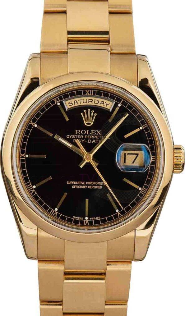 Rolex Day-Date 118208 Oyster ELS Fashion TV