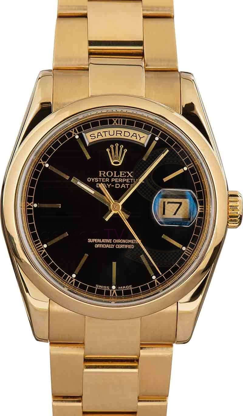 Rolex Day-Date 118208 Oyster ELS Fashion TV