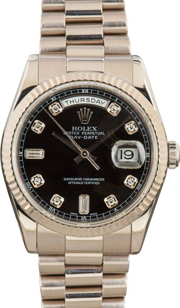 Rolex Day-Date 118239 White Gold President ELS Fashion TV