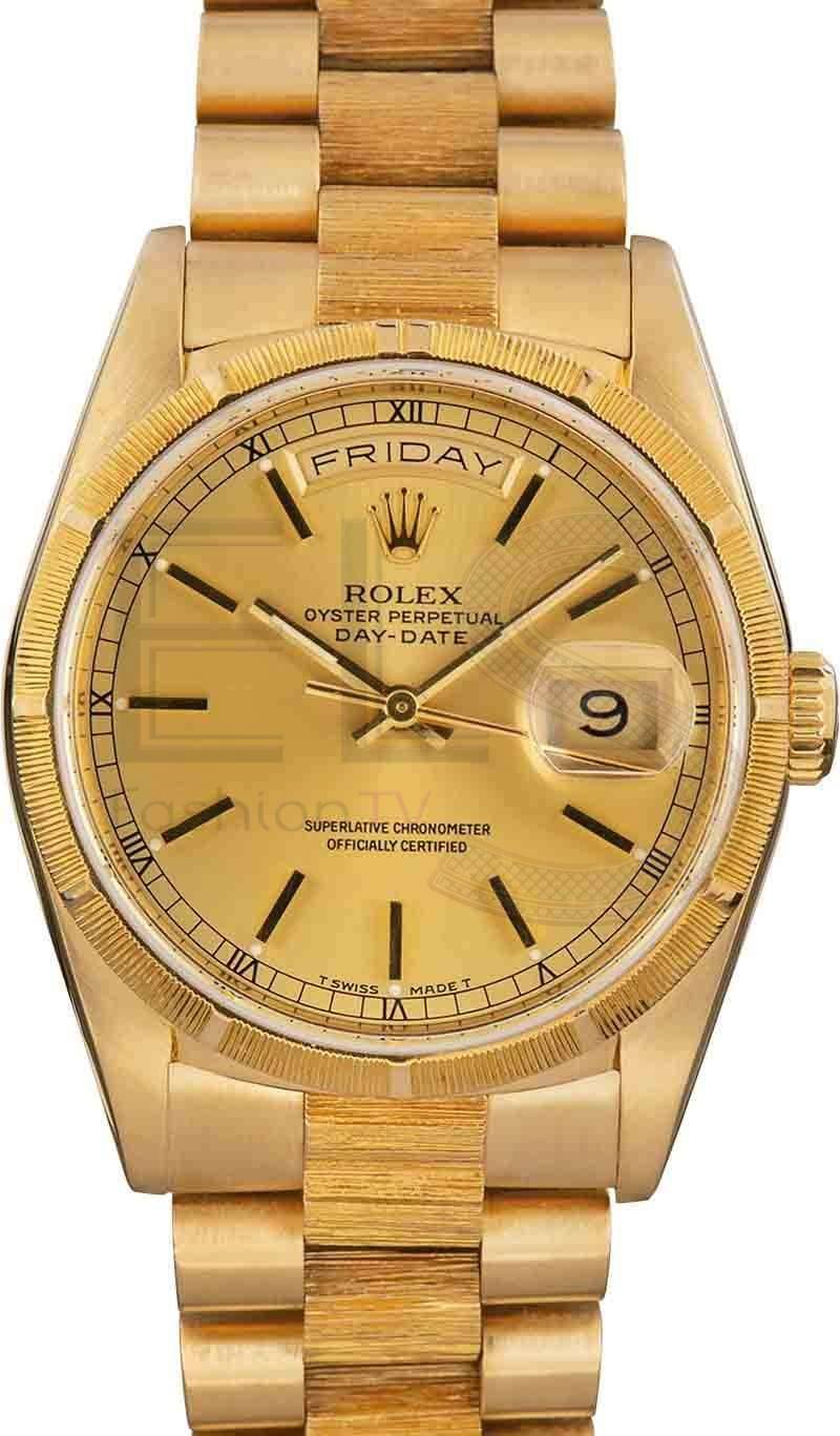 Rolex Day-Date 18248 President Bracelet ELS Fashion TV