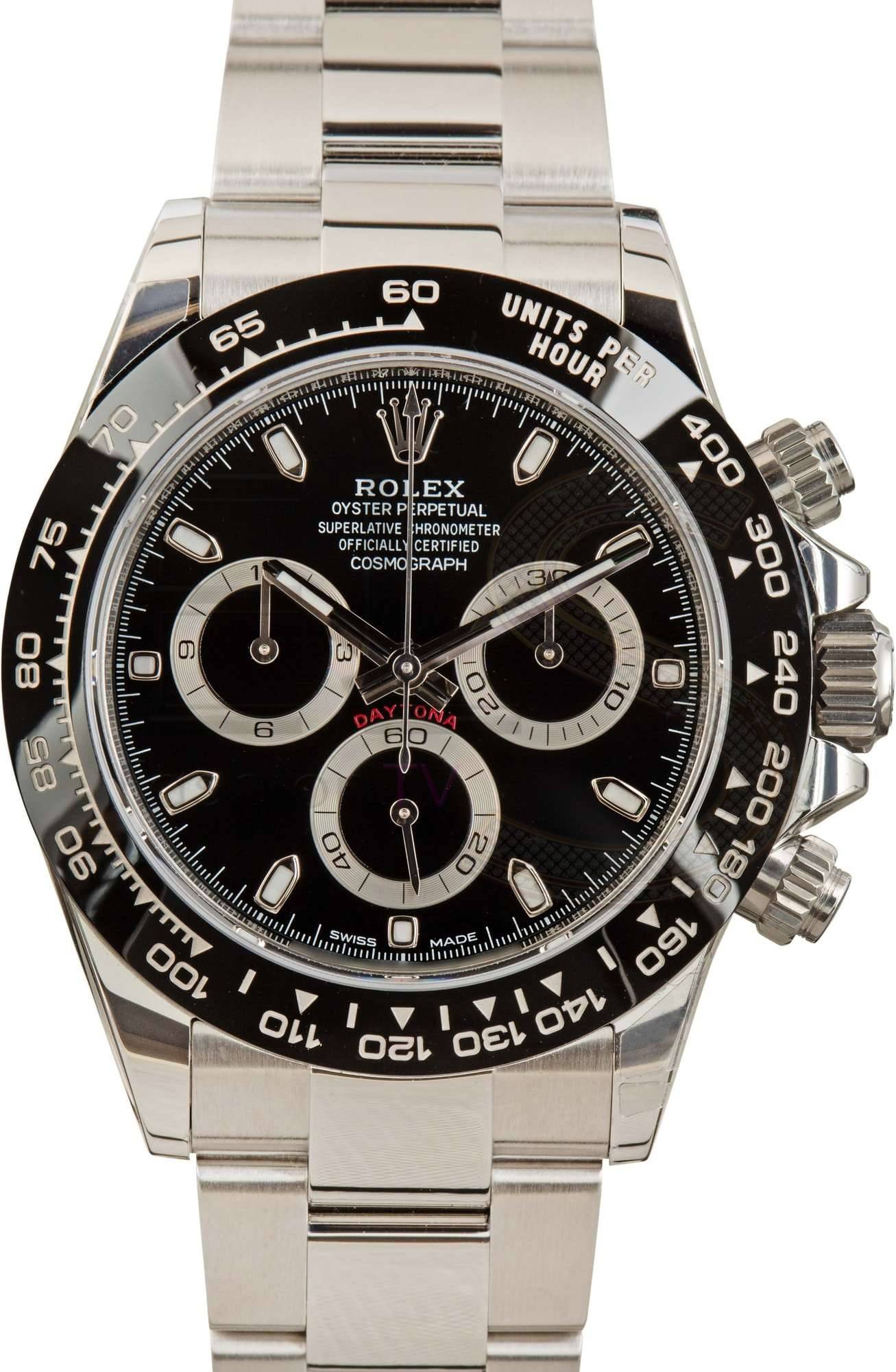 Rolex Daytona 116500 Black Ceramic Model ELS Fashion TV