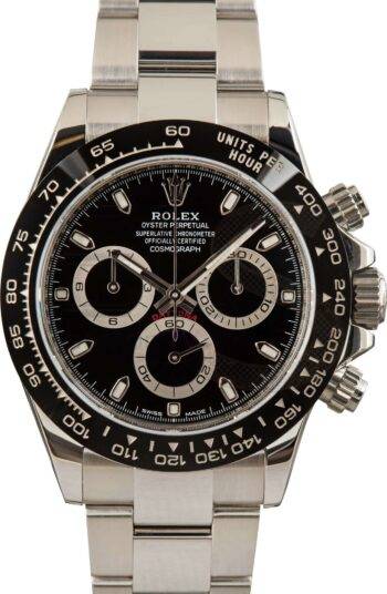 Rolex Daytona 116500 Black Dial ELS Fashion TV