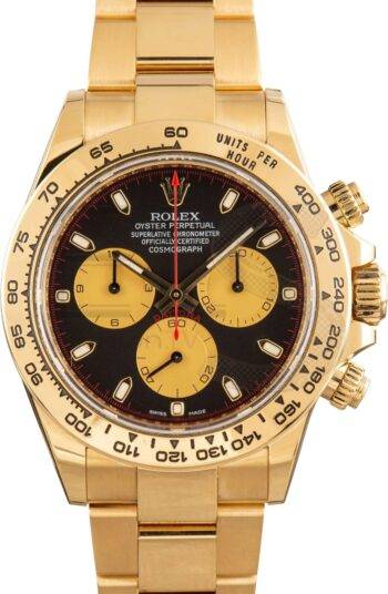 Rolex Daytona 116508 Black Dial ELS Fashion TV