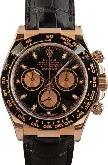 Rolex Daytona 116515 18k Everose Gold ELS Fashion TV