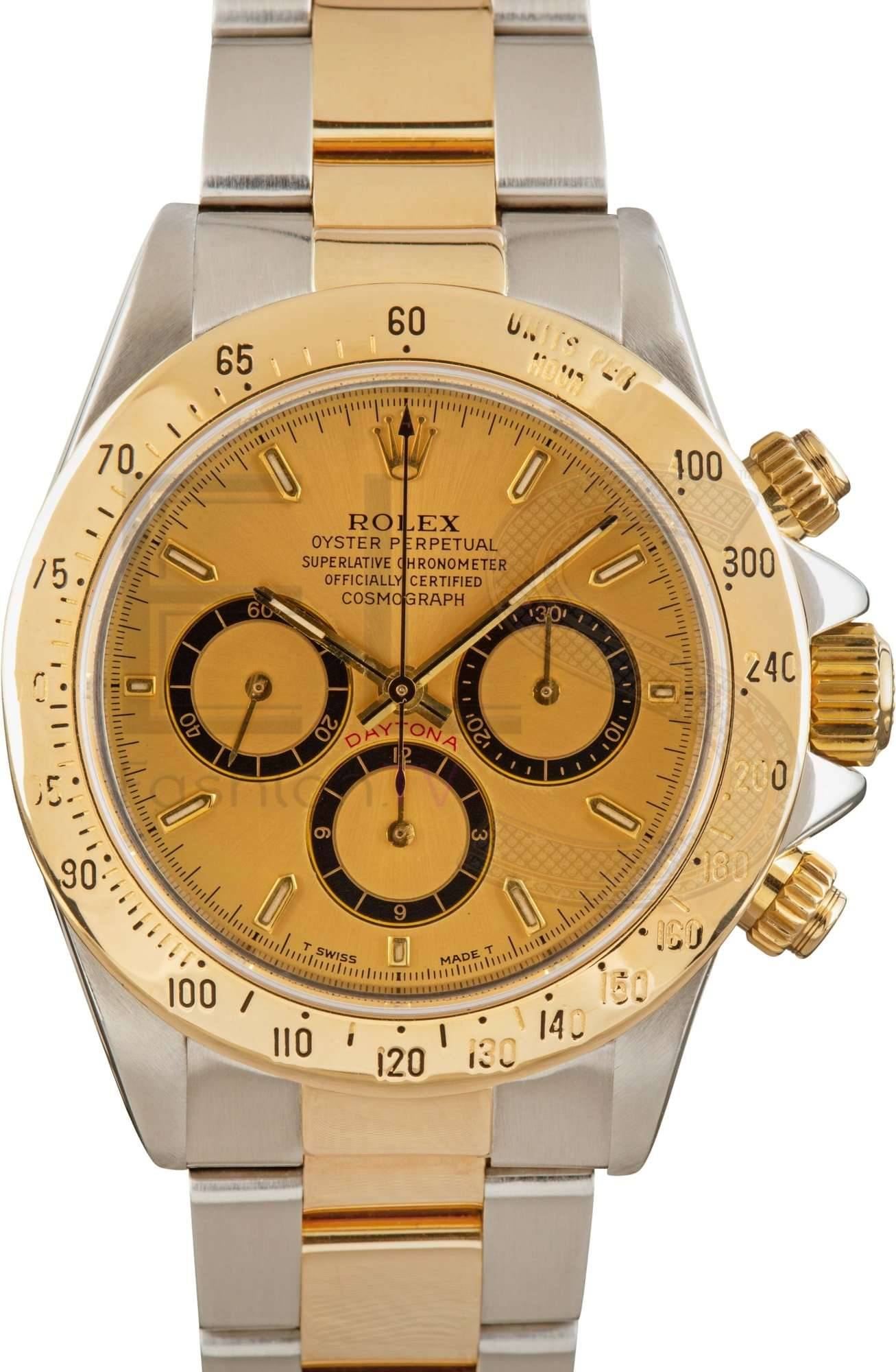 Rolex Daytona 16523 Champagne Dial ELS Fashion TV
