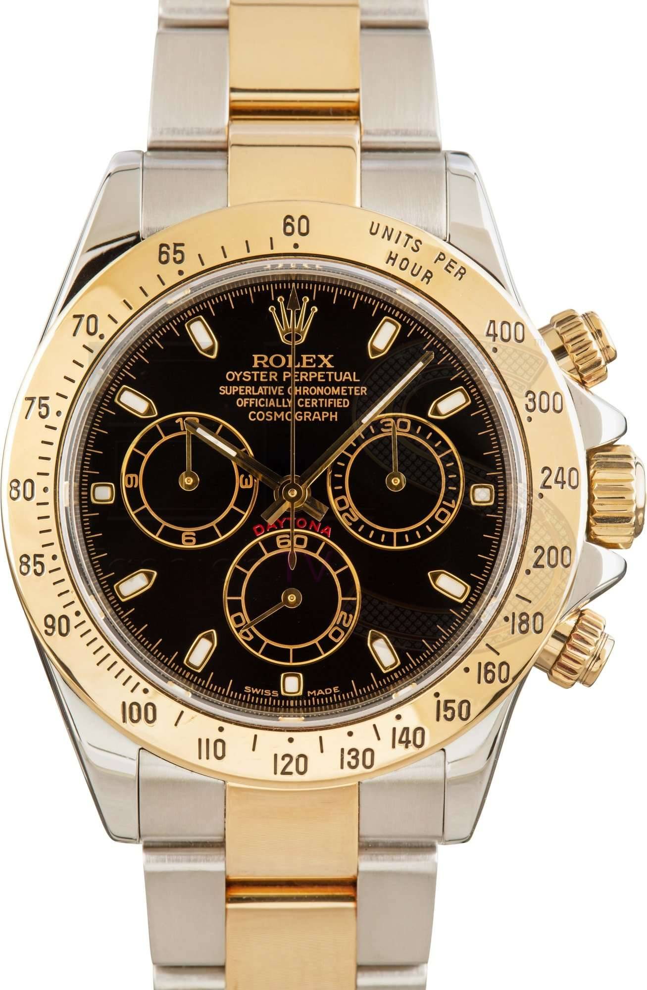 Rolex Daytona Black Dial 116523 ELS Fashion TV