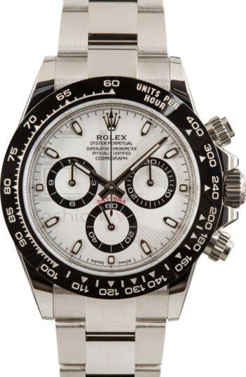 Rolex Daytona Cosmograph 116500 White ELS Fashion TV