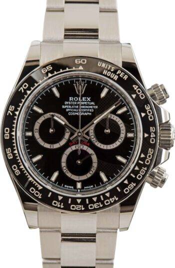 Rolex Daytona Ref 126500 Black Chronograph ELS Fashion TV