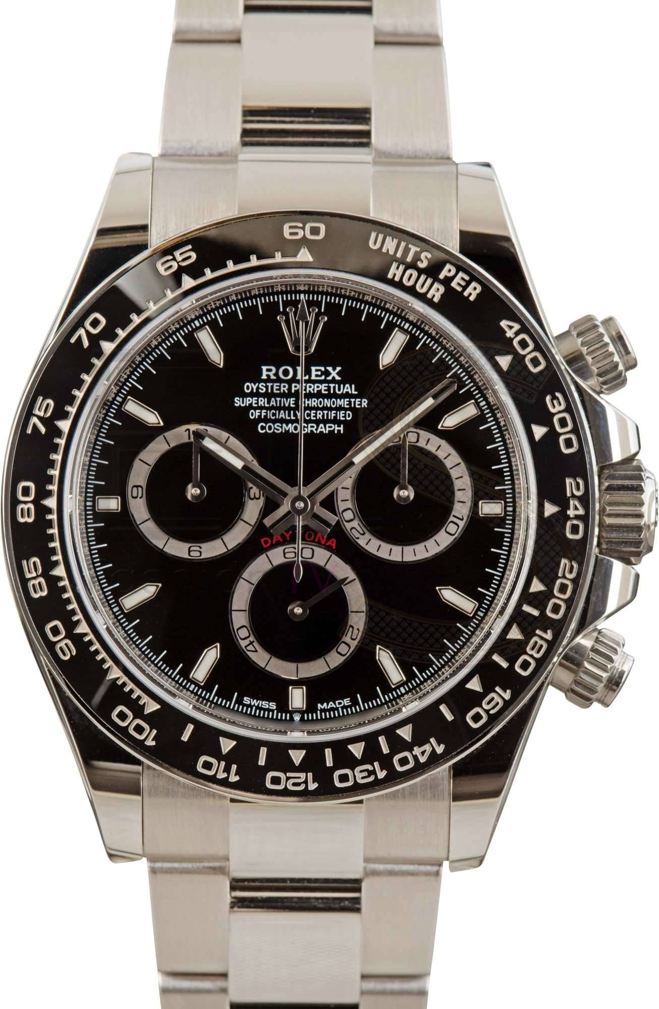 Rolex Daytona Ref 126500 Black Chronograph ELS Fashion TV