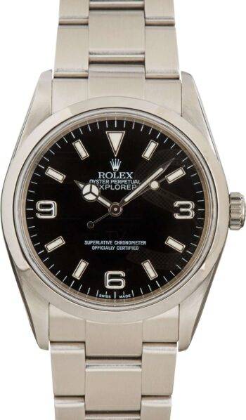 Rolex Explorer 114270 Black Dial ELS Fashion TV