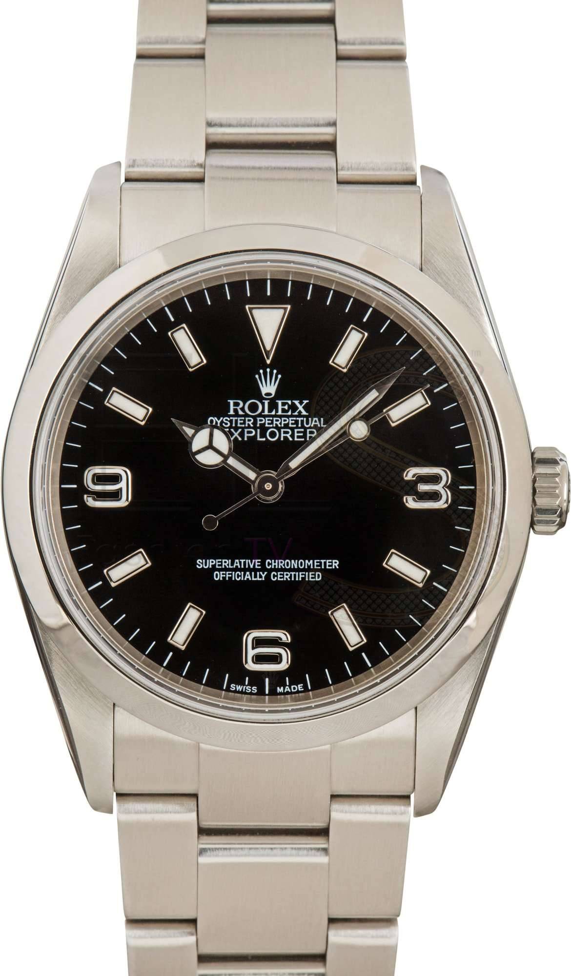 Rolex Explorer 114270 Black Dial