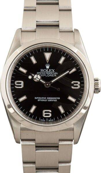 Rolex Explorer 114270 Stainless Steel ELS Fashion TV
