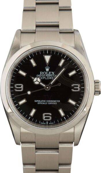 Rolex Explorer 114270 Stainless Steel ELS Fashion TV