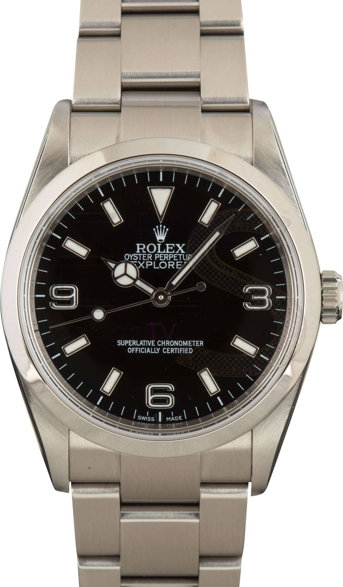 Rolex Explorer 114270 Stainless Steel ELS Fashion TV