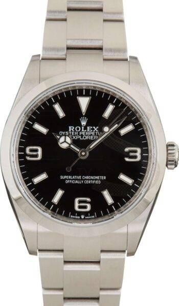 Rolex Explorer 124270 Black Arabic Dial ELS Fashion TV