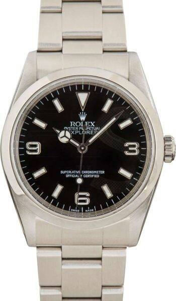 Rolex Explorer 14270 Black ELS Fashion TV