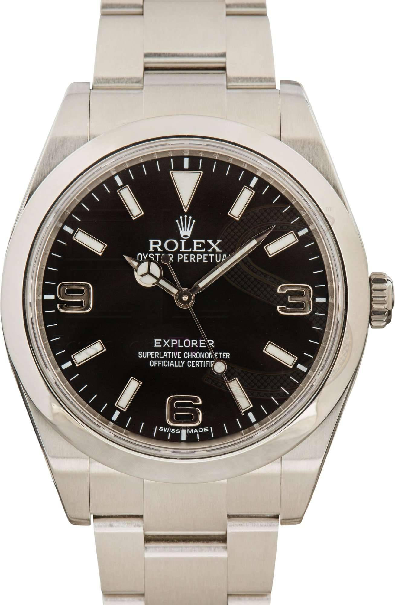 Rolex Explorer 214270 Luminous Dial ELS Fashion TV