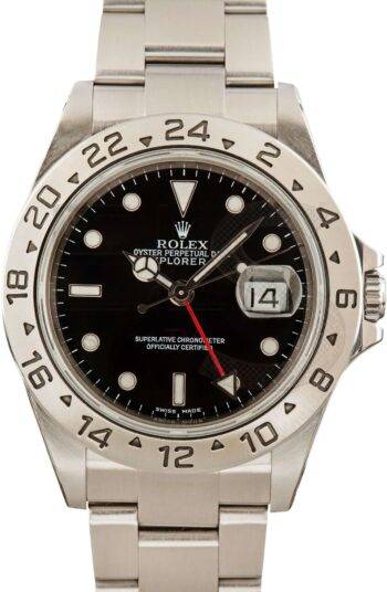 Rolex Explorer II 16570 Black ELS Fashion TV